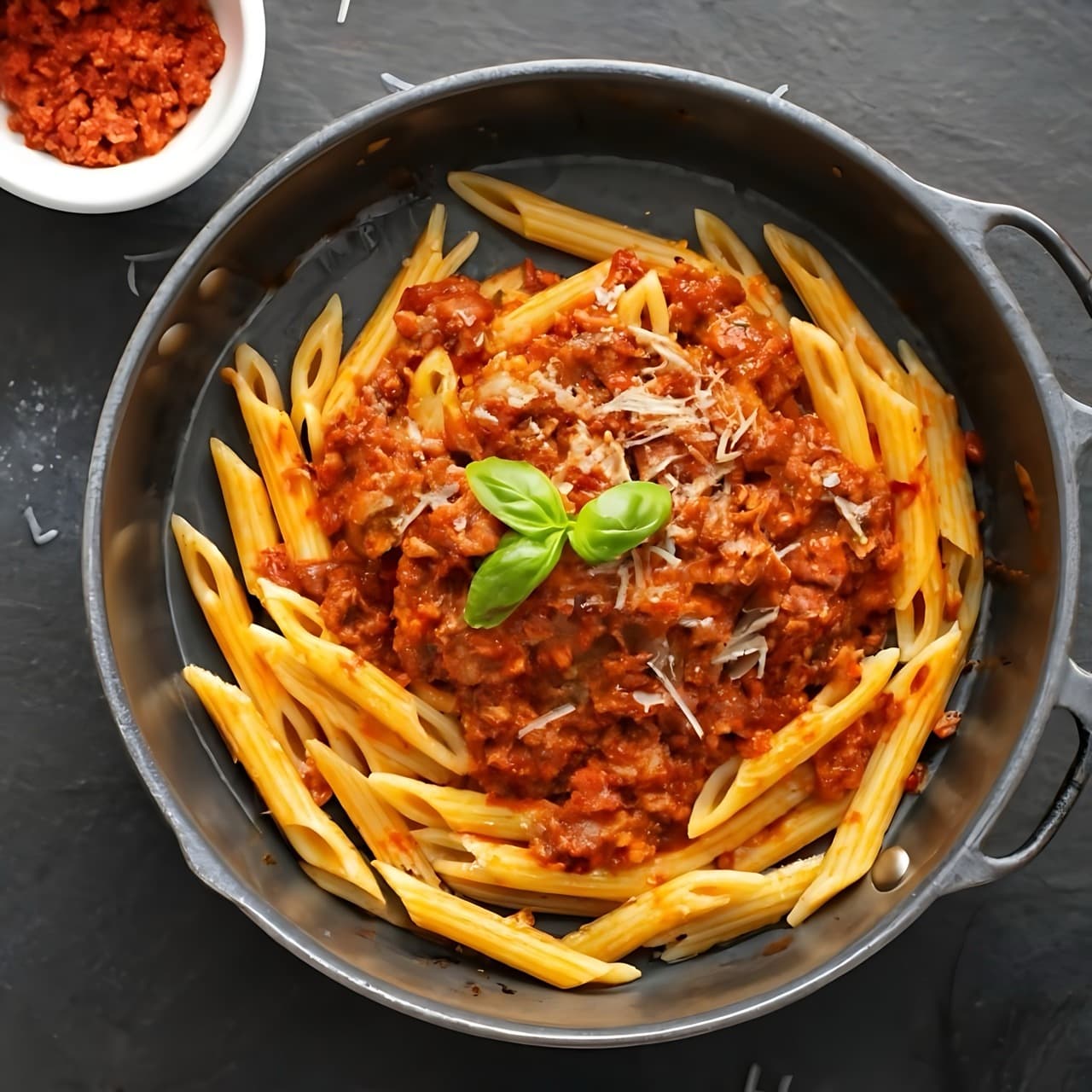 Rigatoni met Nduja